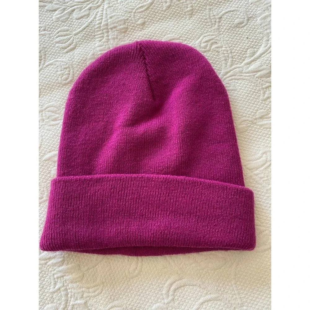 Carhartt Beanie Hat Fuchsia OSFM s2